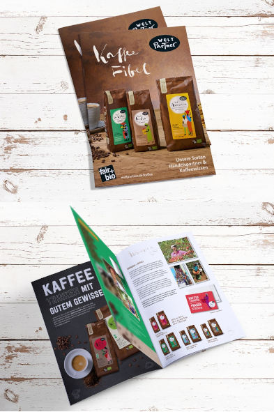 Die Kaffee-Fibel der Fair Trade Genossenschaft WeltPartner 