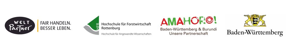 Projektpartner der Burundi Foto Kampagne WeltPartner, die Hochschule Rottenburg, und das Land Baden Württemberg
