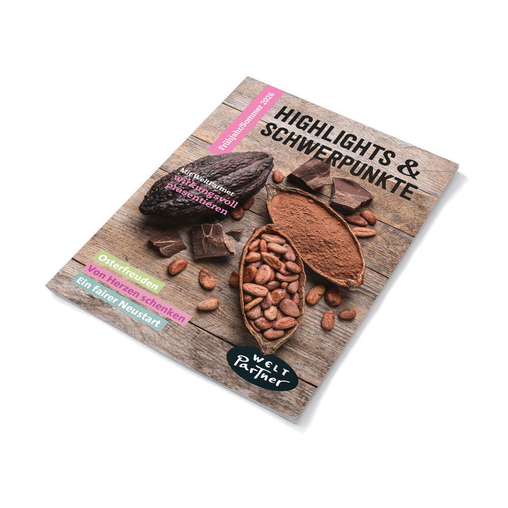 Katalog Lebensmittel - Köstliches aus Fairem Handel der Fair Trade Genossenschaft WeltPartner